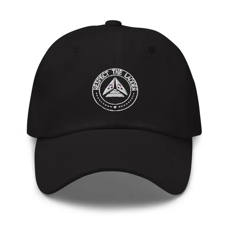 rtl white logo daddy hat with back logo